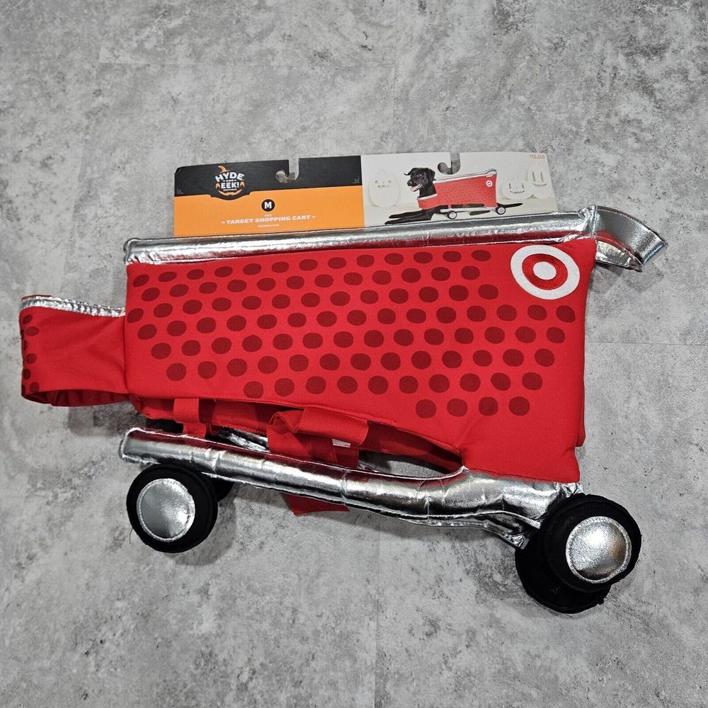2024 HYDE & EEK TARGET SHOPPING CART PET COSTUME‎ MEDIUM SIZE *NEW*